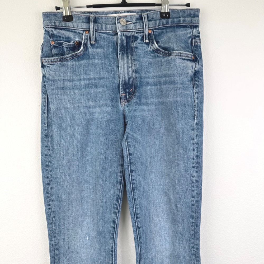 Mother Jeans Women 26 Blue Excellent Casual Chic High Rise Flare Denim - Picture 2 of 10